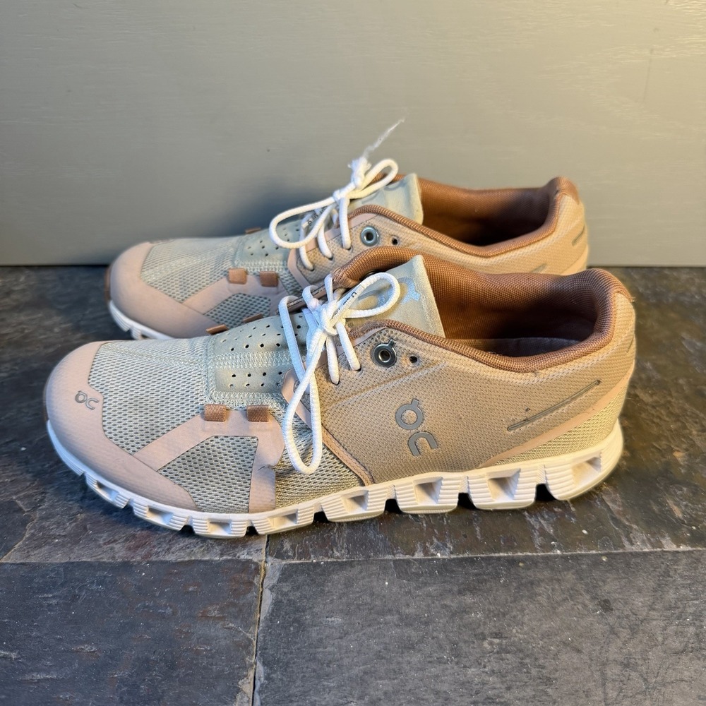 ON CLOUD 5 WOMEN'S RUNNING SHOES ROSE/ SHELL SIZE 7.5